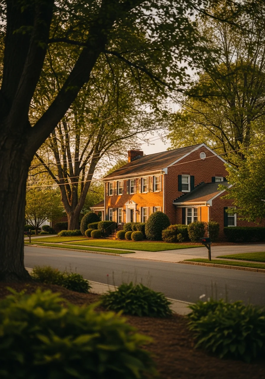 Kearneysville home exterior showing quality construction and property maintenance typical of the area's established neighborhoods.